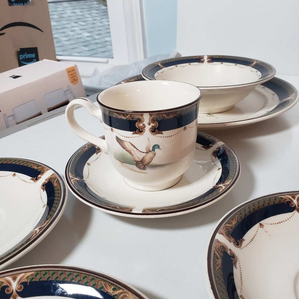 Vtg Keltcraft Tranquill Glenn Noritaki Replacements Teacups Saucers Salad Plates